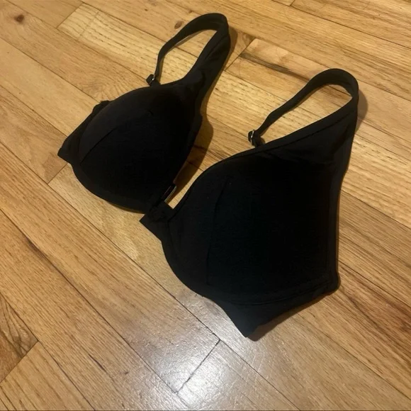 NWOT padded bikini top - black - Picture 5 of 10